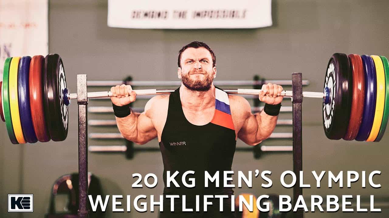 Klokov Equipment Men's 20KG Olympic Bar Review By Garage Gym Reviews main image