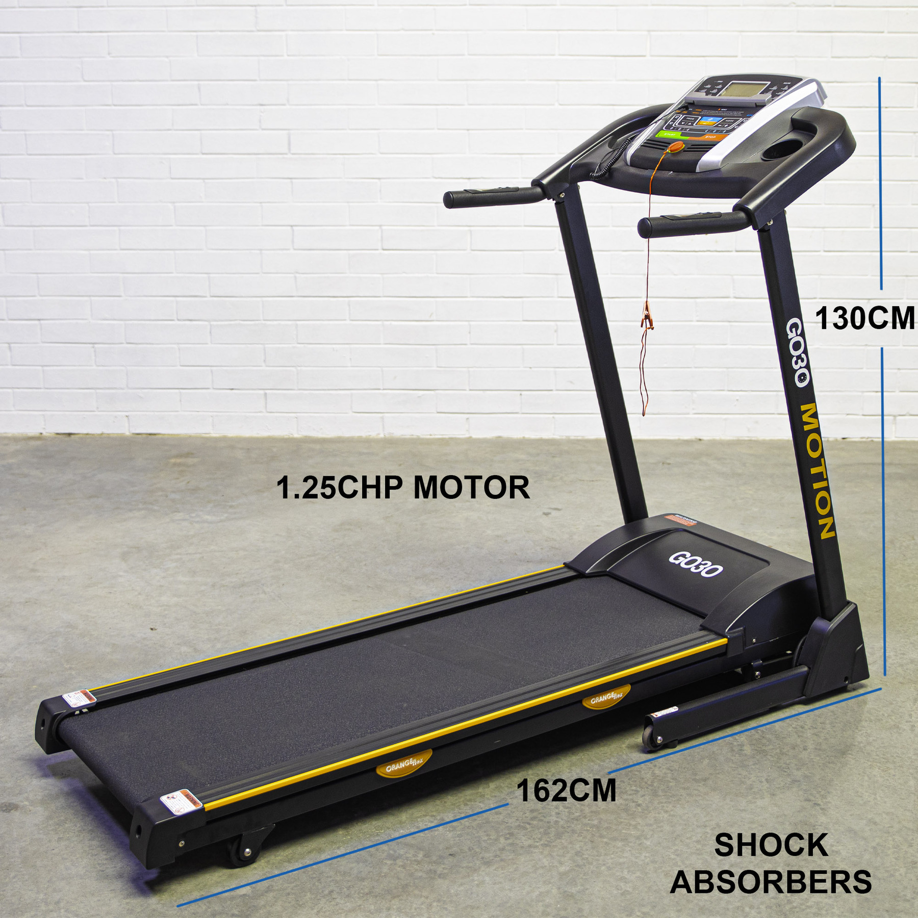 Go30 Small Motorized Treadmill that Inclines - MOTION200