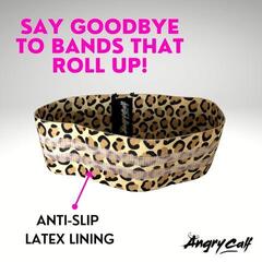 Angry Calf Booty Bands Leopard Queen - Small