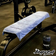 Angry Calf Gym Towel - Baby Blue