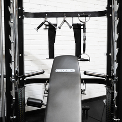 Armortech F100 Functional Trainer with 377 FID Bench