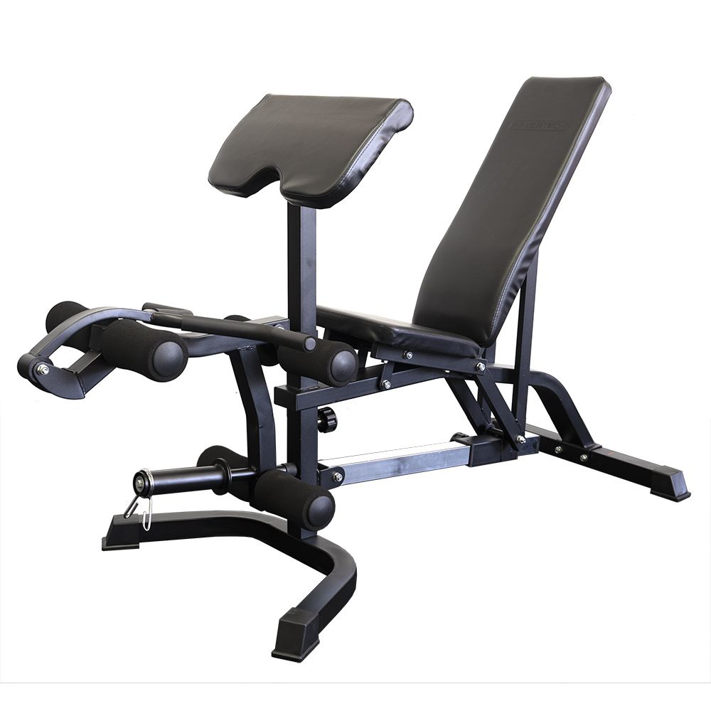 Armortech Fid 379 Adjustable Weight Bench With Preacher Curl And