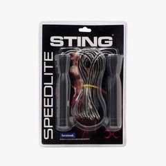 Sting Speedlite Adjustable Skipping Rope [Colour: Black]