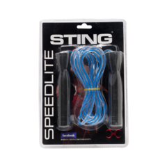 Sting Speedlite Adjustable Skipping Rope [Colour: Blue]