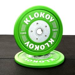 Klokov Equipment Competition Bumper Plate singles