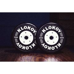 Klokov Equipment Bumper Plate Single 30KG (Sold Individually)
