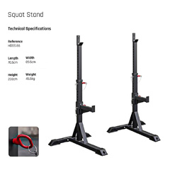 FFITTECH Adjustable Squat Rack Stands (PAIR)