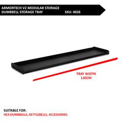 Armortech V2 Modular Component - Bumper Plate Storage