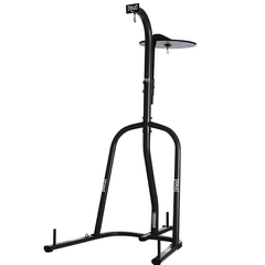 Everlast Heavy Bag and Speed Bag Stand - Black