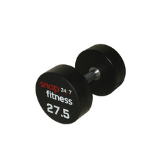 Snap Commercial Round Dumbbell - 27.5kg (Sold Individually)