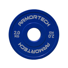 Armortech Rubber Fractional Plates - Singles [Colour: Blue] [Weight: 2KG]