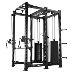 Armortech X Series Functional Trainer & Power Cage with Storage