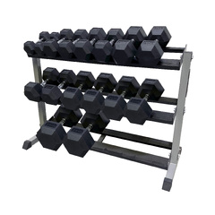 5KG to 40KG Hex Package with 3 Tier Storage Rack