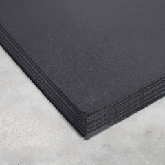10MM Rubber Flooring - Black